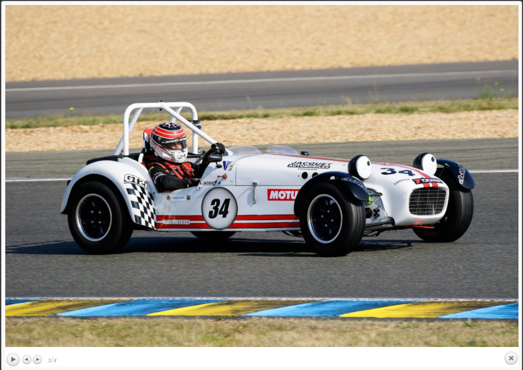 1973 - Lotus Seven race car