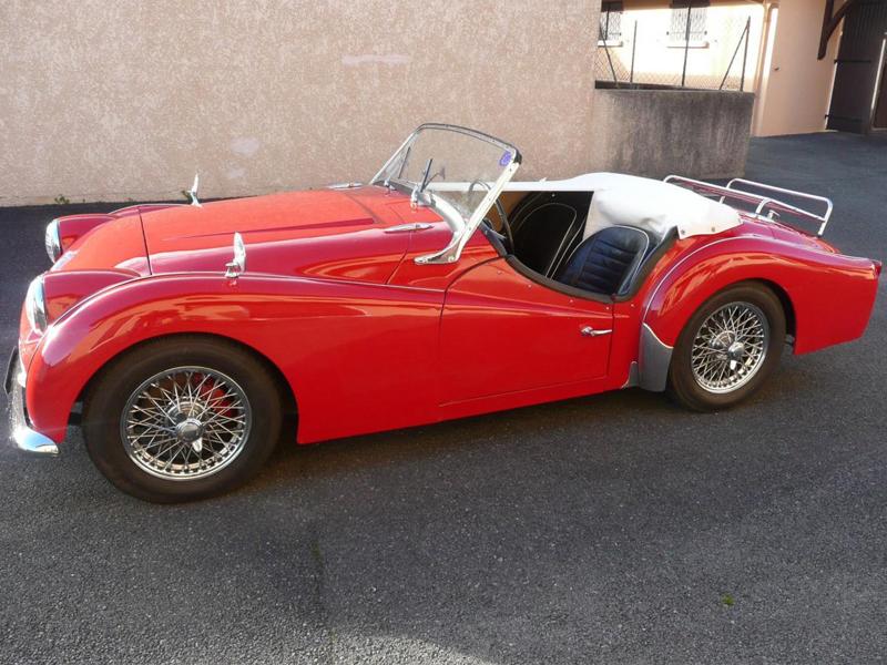 TRIUMPH TR3 A - Vendue