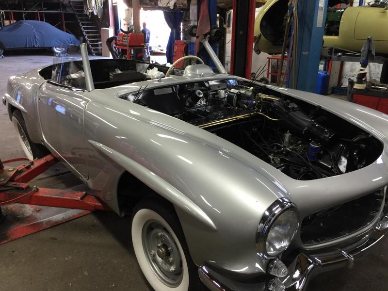 MERCEDES 190 SL - Vendue